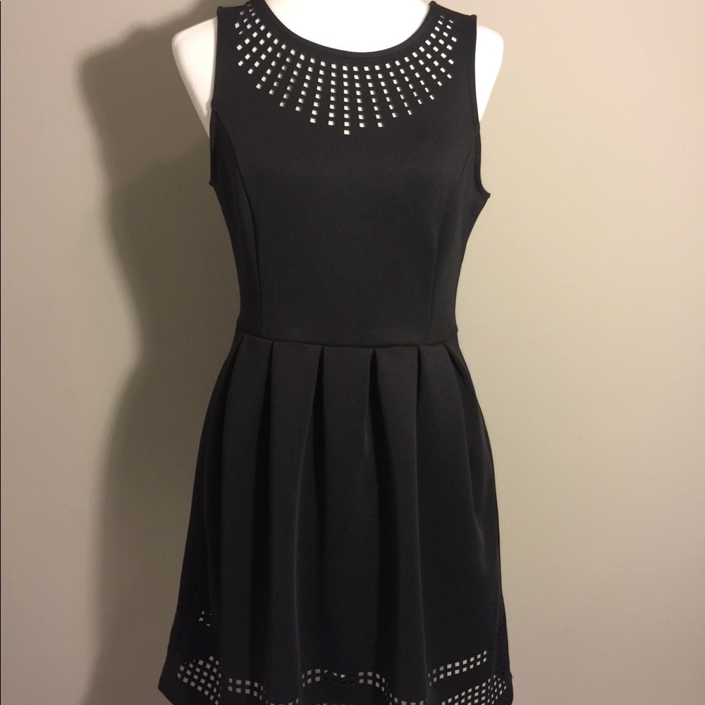 Little Black Fit and Flare Dress